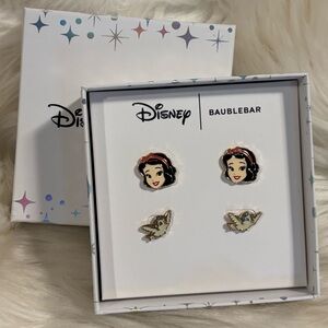 Disney BaubleBar Snow White Earrings NEW